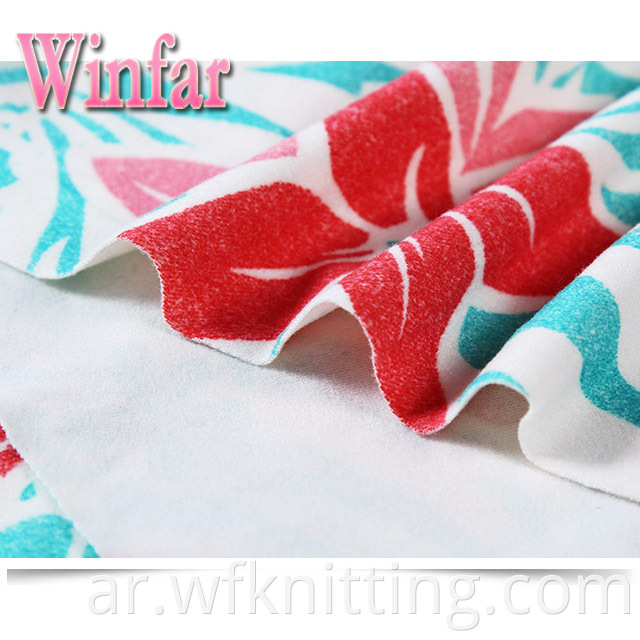 100% polyester Print Knit Jersey Fabric